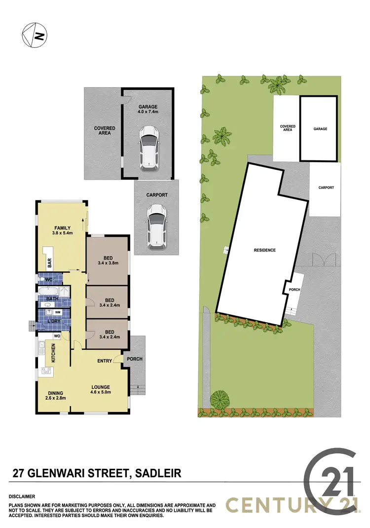 Floorplan of Homely house listing, 27 Glenwari Street, Sadleir NSW 2168