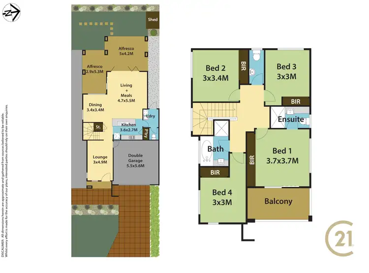 Floorplan of Homely house listing, 7 Arnika Court, Glenwood NSW 2768