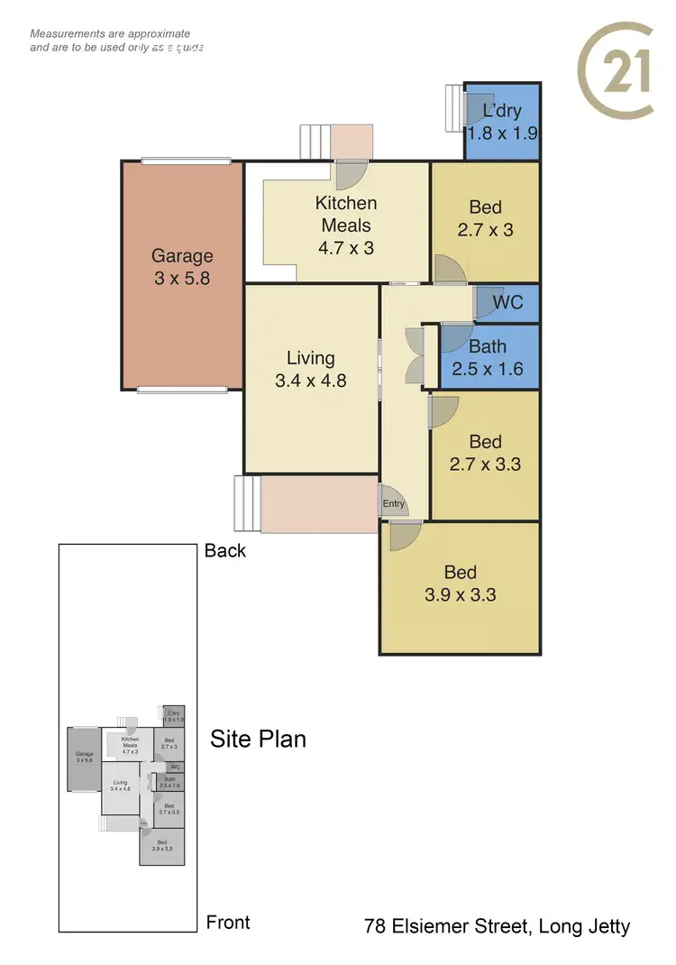 Floorplan of Homely house listing, 78 Elsiemer Street, Long Jetty NSW 2261