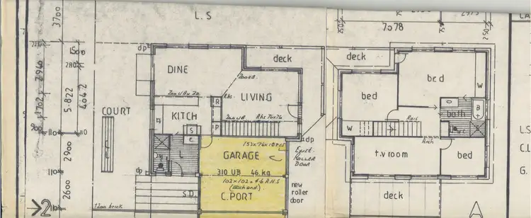 Floorplan of Homely townhouse listing, 2/17 Morang St, Hawks Nest NSW 2324