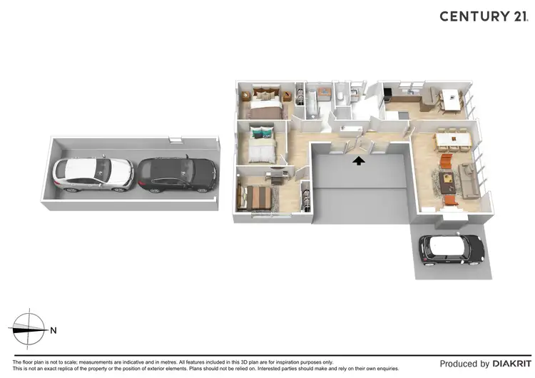 Floorplan of Homely house listing, 23 Minor Street, Echuca VIC 3564