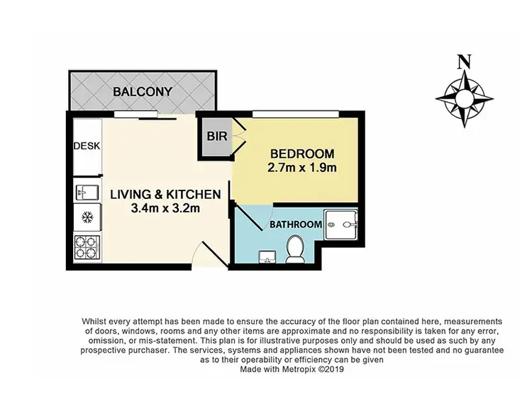 Floorplan of Homely apartment listing, G08 /1453-1457 North Road, Clayton VIC 3168