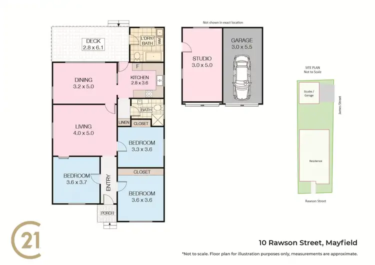 Floorplan of Homely house listing, 10 Rawson Street, Mayfield NSW 2304