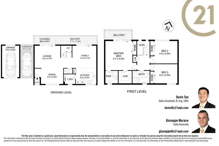 Floorplan of Homely townhouse listing, 15/220 Boundary Road, Cherrybrook NSW 2126