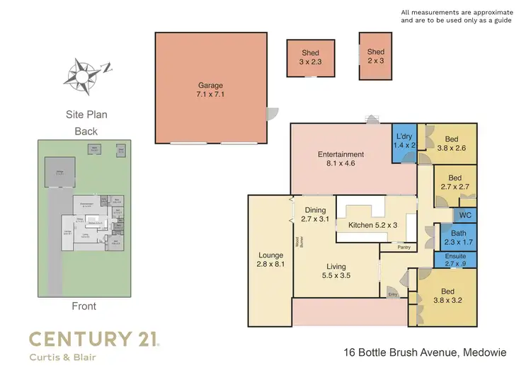 Floorplan of Homely house listing, 16 Bottlebrush Avenue, Medowie NSW 2318