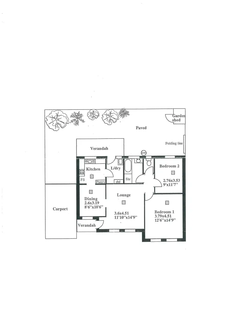 Floorplan of Homely unit listing, 10/8 Duggan Avenue, Glengowrie SA 5044