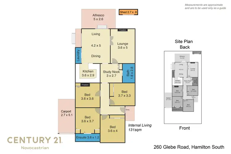 Floorplan of Homely house listing, 260 Glebe Road, Hamilton South NSW 2303