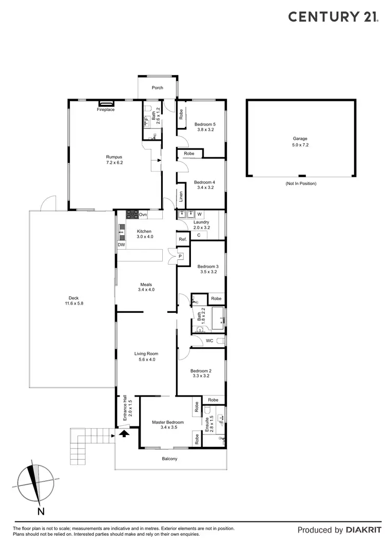 Floorplan of Homely house listing, 7 The Ridgeway, Pakenham VIC 3810