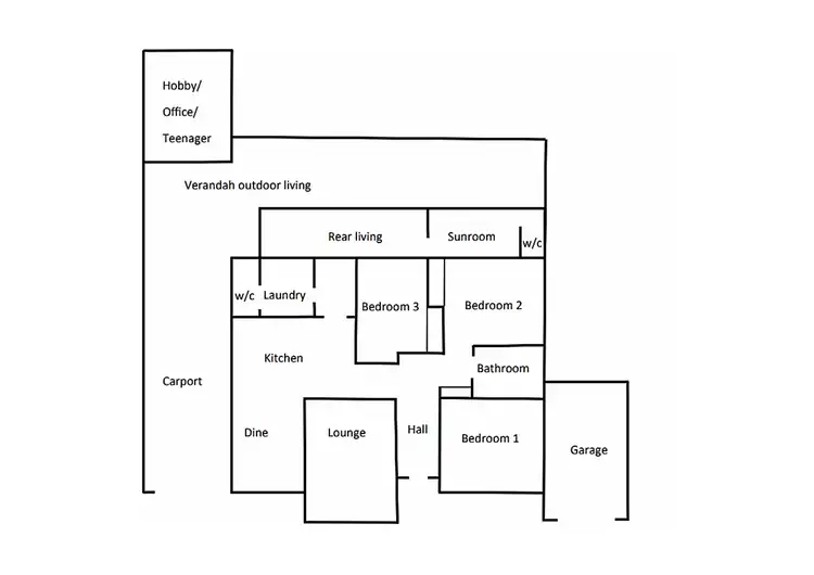 Floorplan of Homely house listing, 14 Flett Street, Port Pirie SA 5540