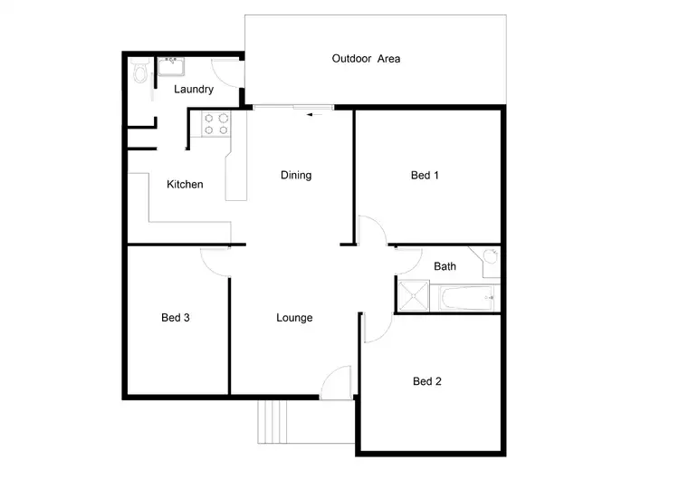 Floorplan of Homely house listing, 100 Curzon Street, East Toowoomba QLD 4350