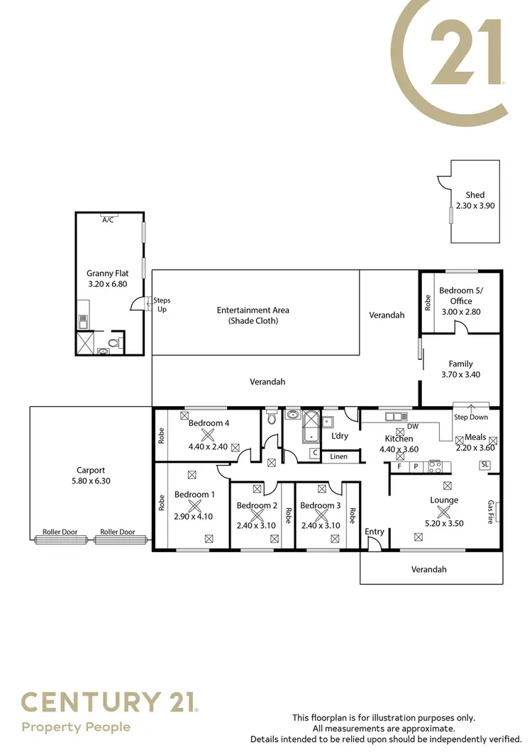 Floorplan of Homely house listing, 14 Jeffries Road, Salisbury East SA 5109