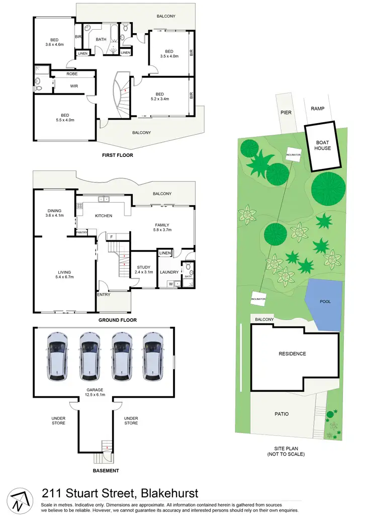 Floorplan of Homely house listing, 211 Stuart Street, Blakehurst NSW 2221
