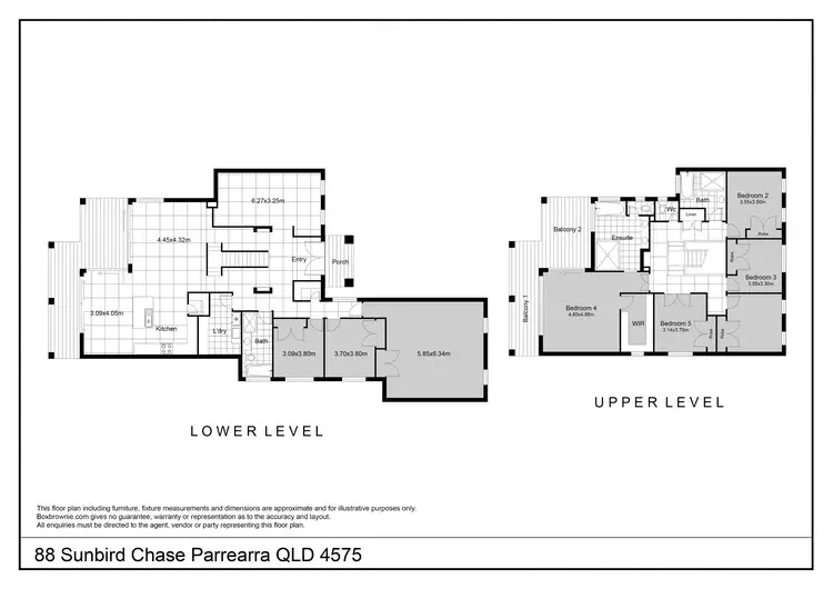 Floorplan of Homely house listing, 88 Sunbird Chase, Parrearra QLD 4575