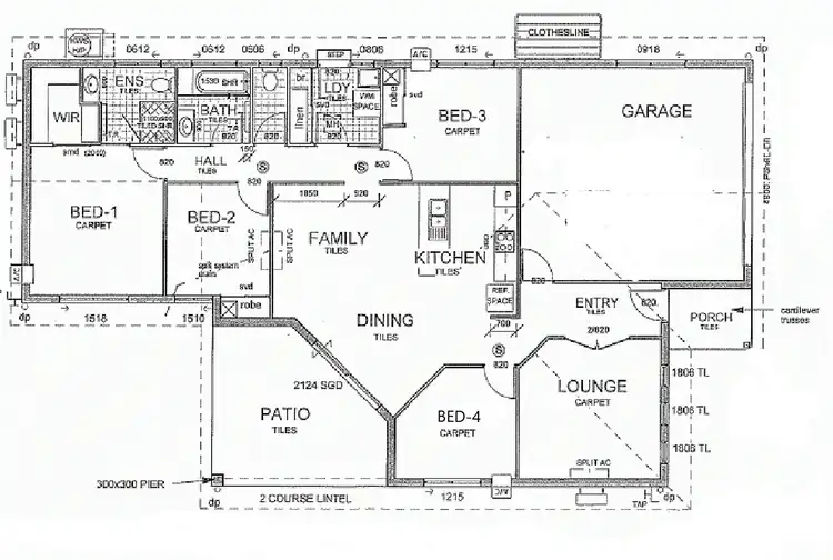 Floorplan of Homely house listing, 44 Louis Street, Deeragun QLD 4818
