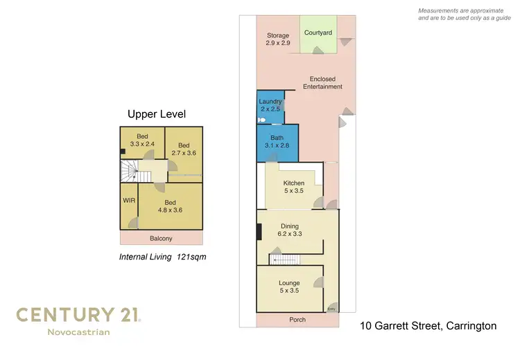 Floorplan of Homely house listing, 10 Garrett Street, Carrington NSW 2294