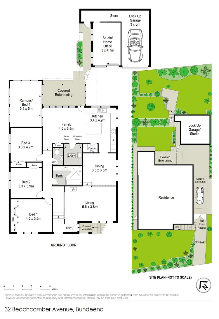 Floorplan of Homely house listing, 32 BEACHCOMBER AVENUE, Bundeena NSW 2230