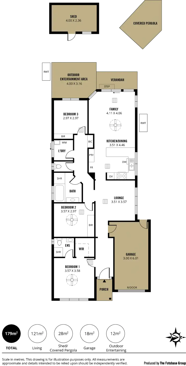 Floorplan of Homely house listing, 4A MacArthur Avenue, Hove SA 5048