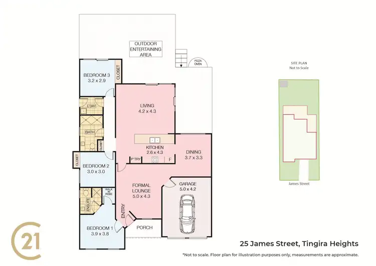 Floorplan of Homely house listing, 25 James Street, Tingira Heights NSW 2290