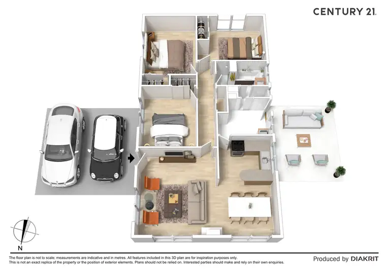 Floorplan of Homely house listing, 15 McKenzie Street, Echuca VIC 3564