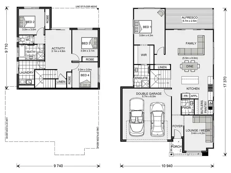 Floorplan of Homely land listing, 34 Joynt Street, Hamilton QLD 4007