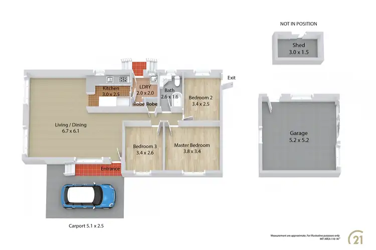 Floorplan of Homely house listing, 6 Partridge Avenue, Yennora NSW 2161