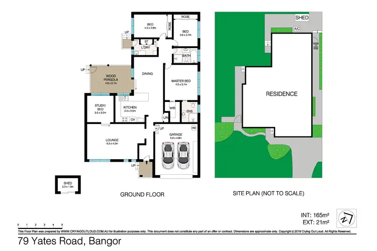 Floorplan of Homely house listing, 79 Yates Road, Bangor NSW 2234