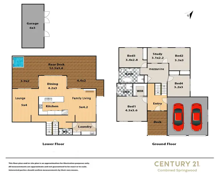 Floorplan of Homely house listing, 8a Coramandel Ave, Winmalee NSW 2777