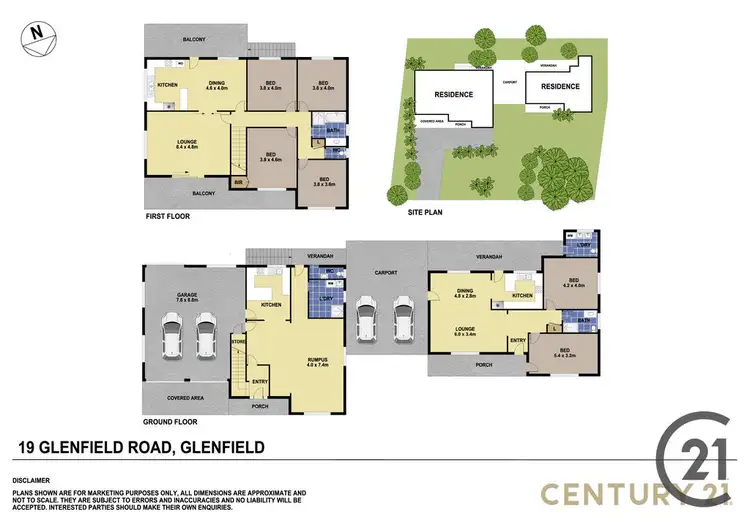 Floorplan of Homely house listing, 19 Glenfield Road, Glenfield NSW 2167