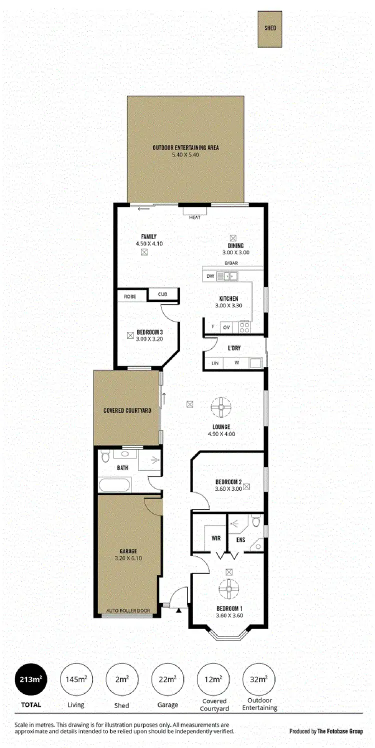 Floorplan of Homely house listing, 43 Somers Street, North Brighton SA 5048
