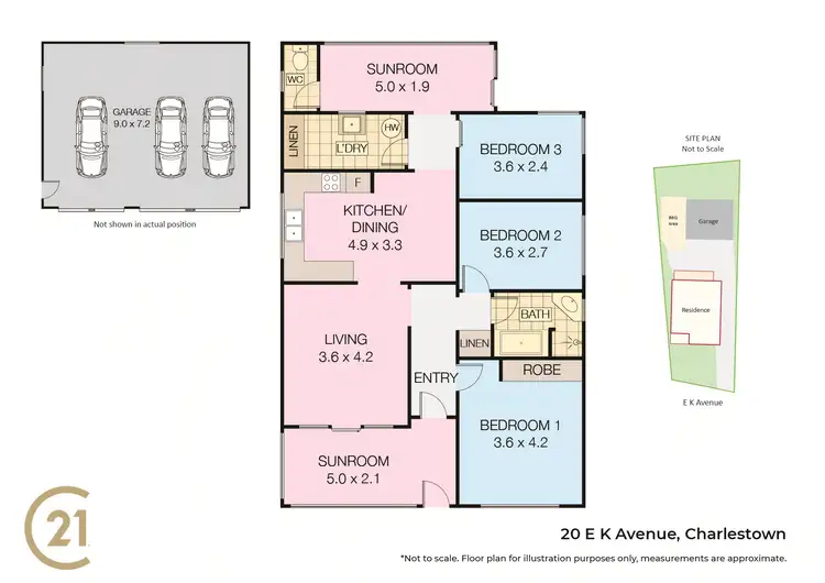 Floorplan of Homely house listing, 20 E K Avenue, Charlestown NSW 2290