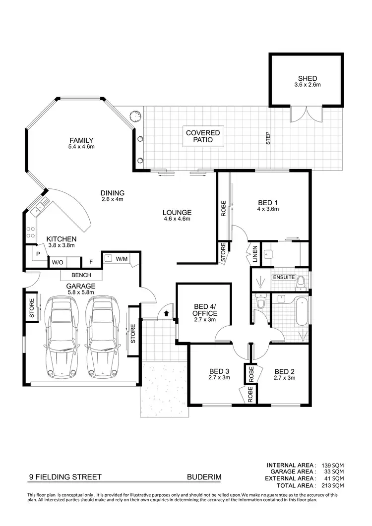 Floorplan of Homely house listing, 9 Fielding Street, Buderim QLD 4556