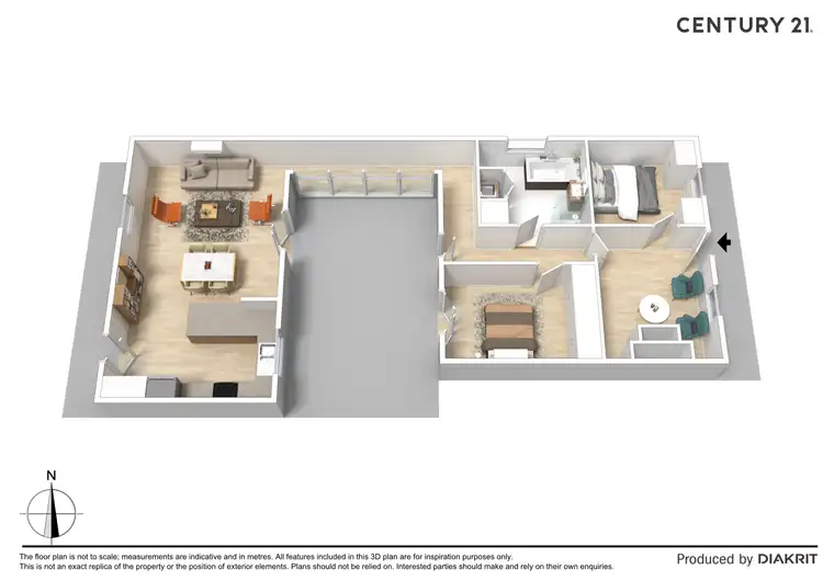 Floorplan of Homely house listing, 119 Hovell Street, Echuca VIC 3564