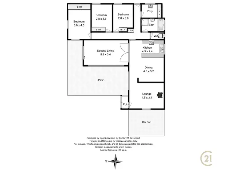Floorplan of Homely house listing, 13 Greenway Avenue, Devonport TAS 7310