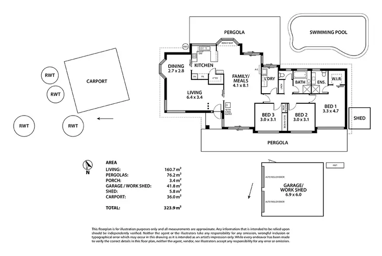 Floorplan of Homely house listing, 18a Smeaton Crescent, Littlehampton SA 5250