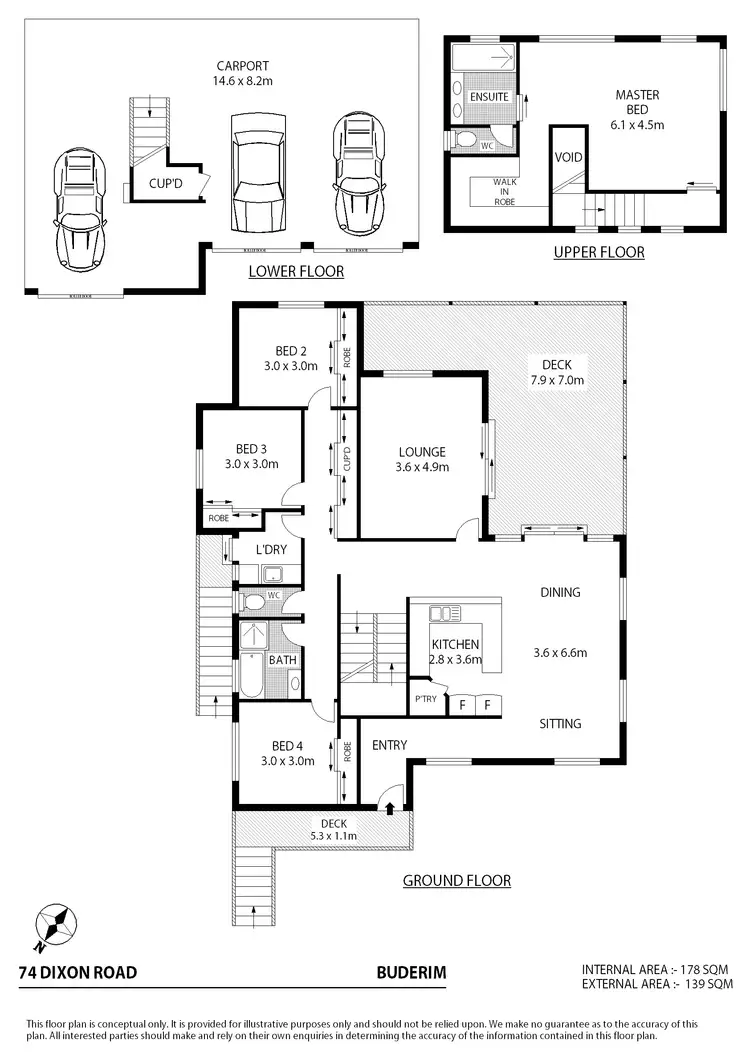 Floorplan of Homely house listing, 74 Dixon Road, Buderim QLD 4556