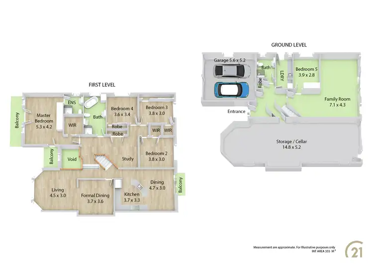 Floorplan of Homely house listing, 7 Esmond Place, Wakeley NSW 2176