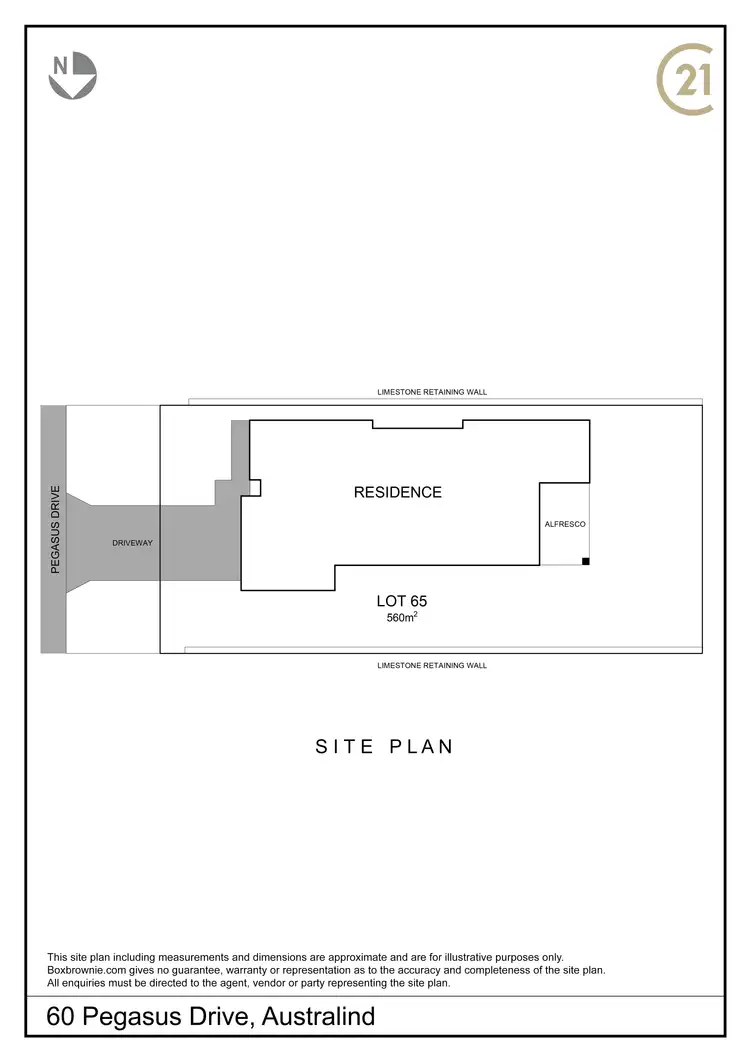 Floorplan of Homely unit listing, 22c Halsey Street, Bunbury WA 6230