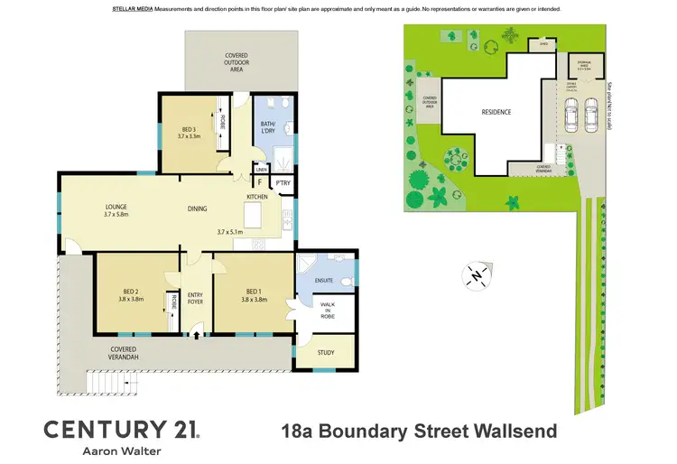 Floorplan of Homely house listing, 18A Boundary Street, Wallsend NSW 2287