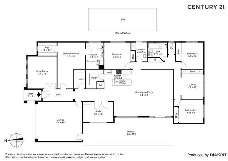 Floorplan of Homely house listing, 5 James Street, Echuca VIC 3564