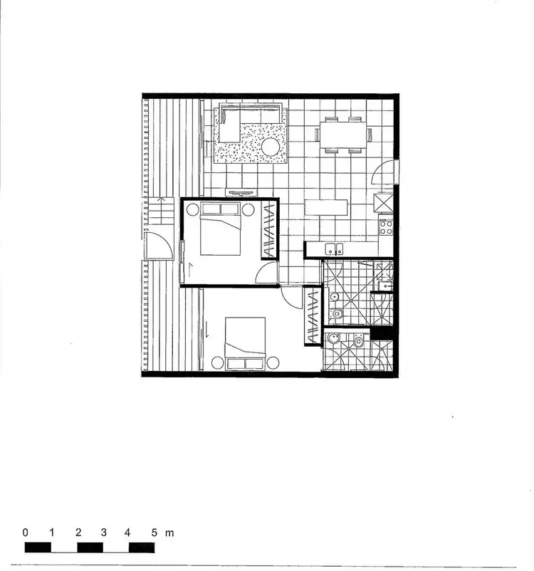 Floorplan of Homely apartment listing, 112/5 Pyrmont Bridge Road, Camperdown NSW 2050