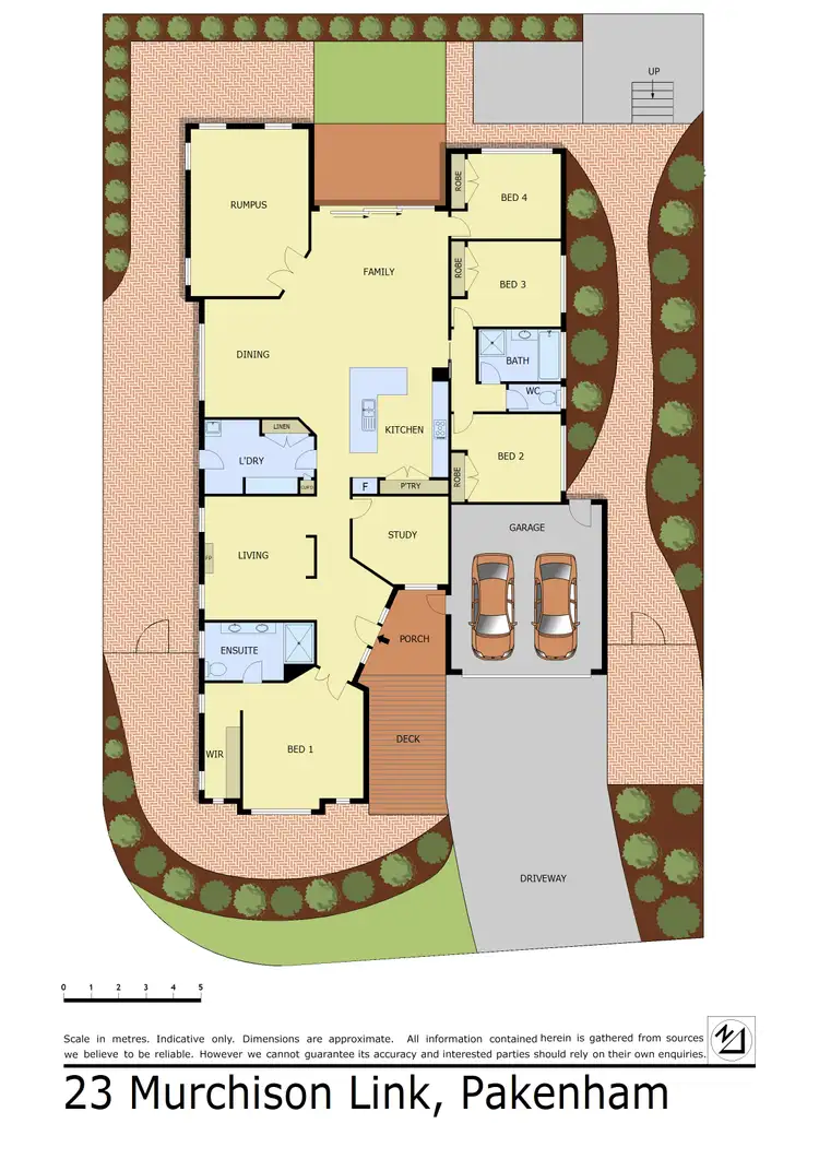 Floorplan of Homely house listing, 23 Murchison Link, Pakenham VIC 3810