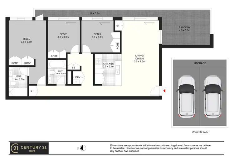 Floorplan of Homely apartment listing, 606/9 Waterview Drive, Lane Cove NSW 2066