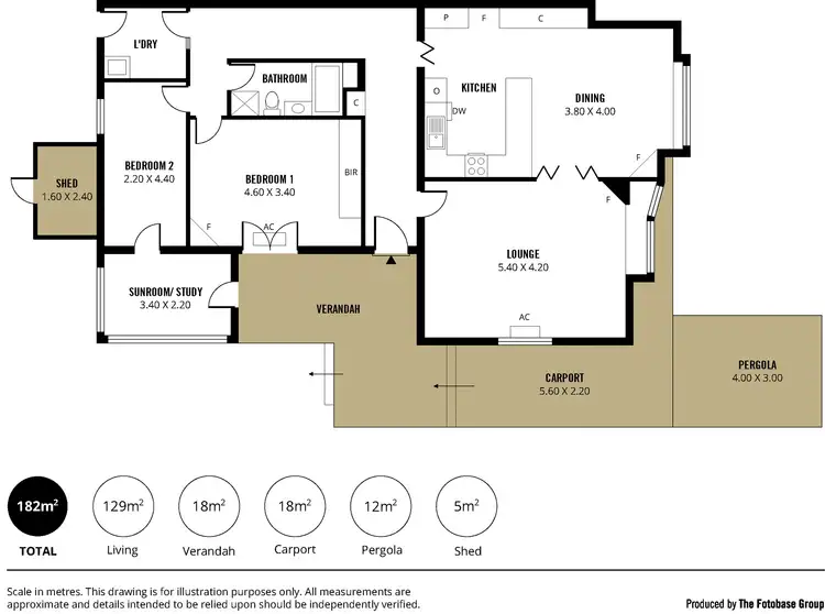 Floorplan of Homely semi-detached listing, 13/242 Cross Road, Kings Park SA 5034