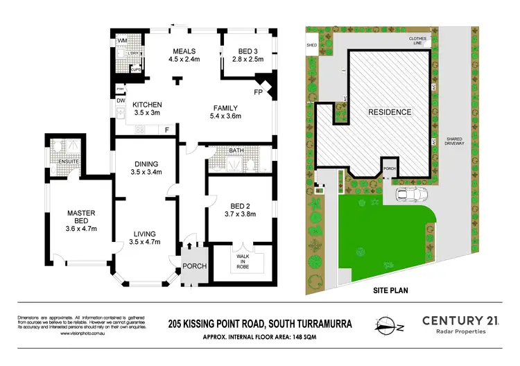 Floorplan of Homely house listing, 205 Kissing Point Road, Turramurra NSW 2074