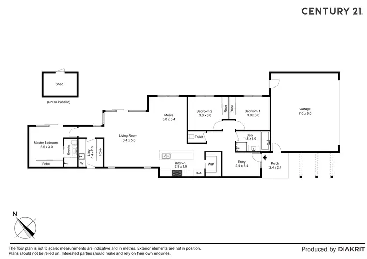 Floorplan of Homely house listing, 16B Kinsey Street, Moama NSW 2731