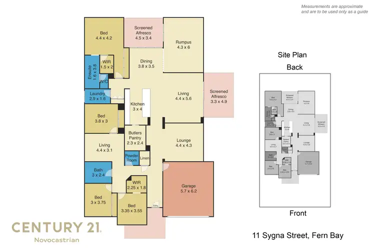 Floorplan of Homely house listing, 11 Sygna Street, Fern Bay NSW 2295