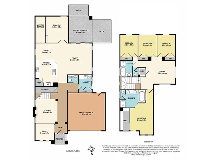 Floorplan of Homely house listing, 3 Peledora Place, Lyndhurst VIC 3975
