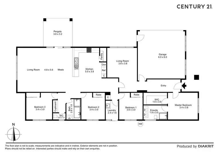 Floorplan of Homely house listing, 59 Bridlington Avenue, Echuca VIC 3564