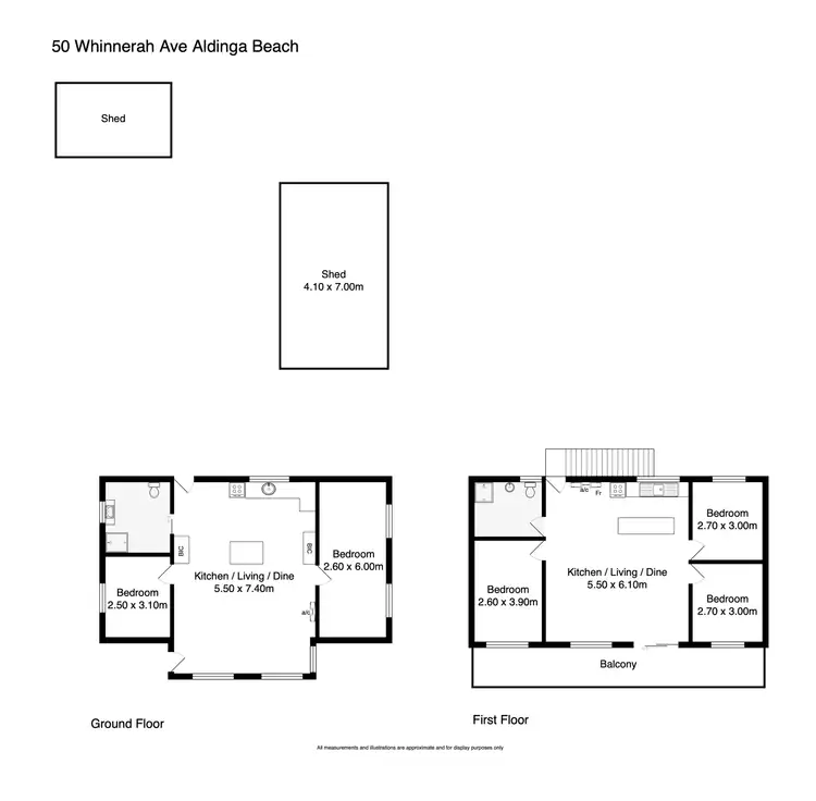 Floorplan of Homely house listing, 50 Whinnerah Avenue, Aldinga Beach SA 5173