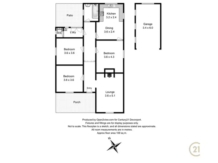 Floorplan of Homely house listing, 5 King Street, Railton TAS 7305